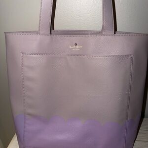 Kate Spade Lavender and Lilac Tote